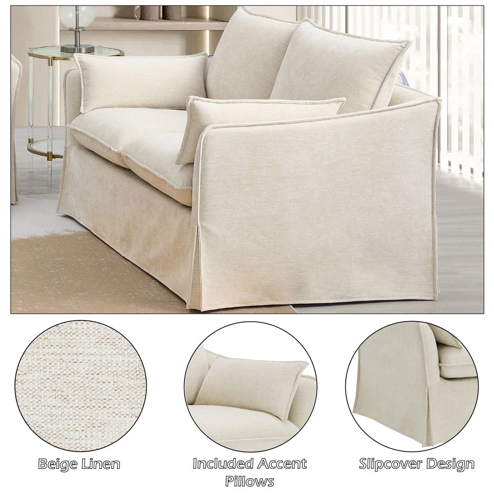 Shane Loveseat with 2 Pillows