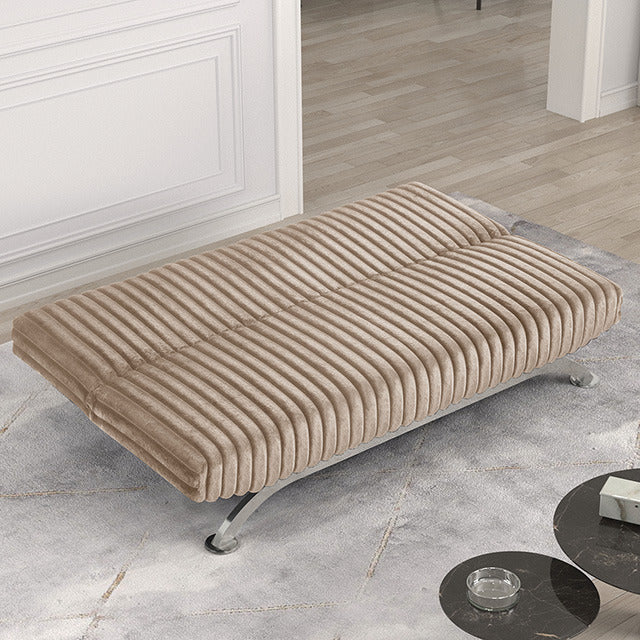 Villeneuve Futon Sofa Bed, Taupe - view 2