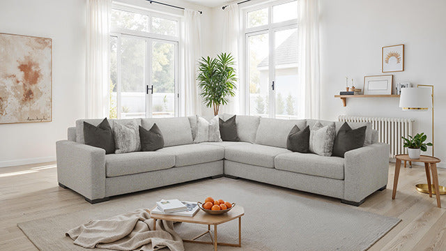 Nerone Sectional, Light Gray - view 2