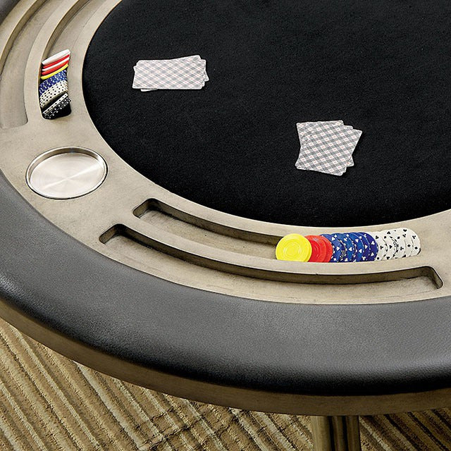 Melina Game Table, Gray - view 3