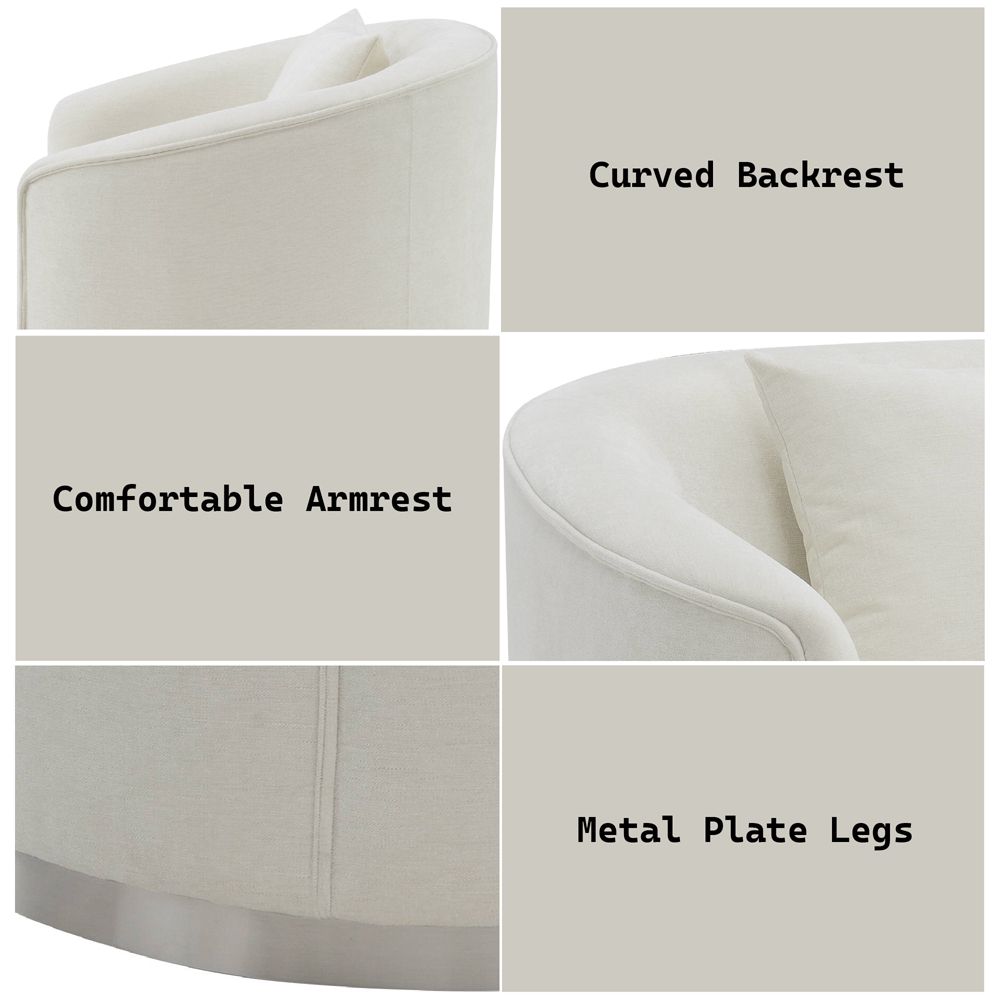 Odette Chair W/Pillow – features callout