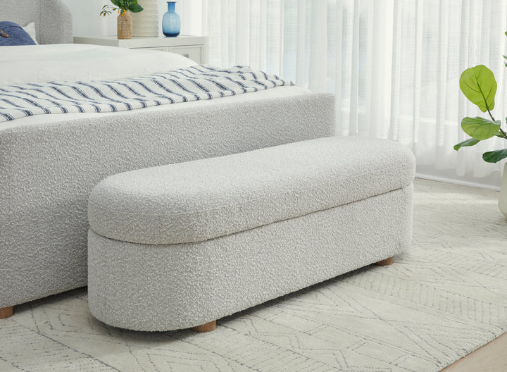 upholstered-hinged-storage-bench-in-cotton-ball-boucle