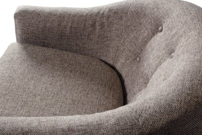Upshur Accent Chair - Light Brown Swivel Glider Chair modern furniture Contempo Furniture