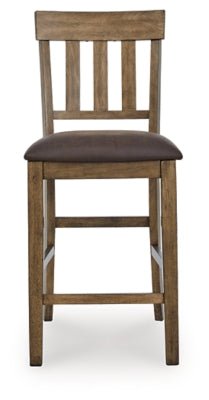 Urbinforte Counter Height Barstool - Light Brown Stool Set modern furniture Contempo Furniture
