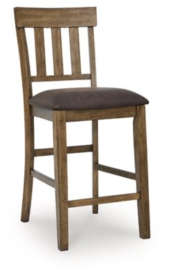 Urbinforte Counter Height Barstool - Light Brown Stool Set modern furniture Contempo Furniture