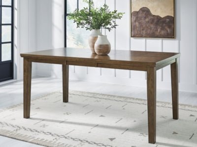 Urbinforte Counter Height Dining Extension Table - Light Brown Counter Table modern furniture Contempo Furniture