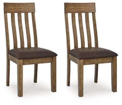 Urbinforte Dining Chair - Light Brown Chair Set modern furniture Contempo Furniture