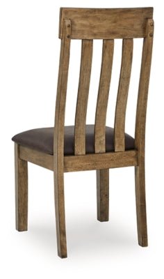 Urbinforte Dining Chair - Light Brown Chair Set modern furniture Contempo Furniture