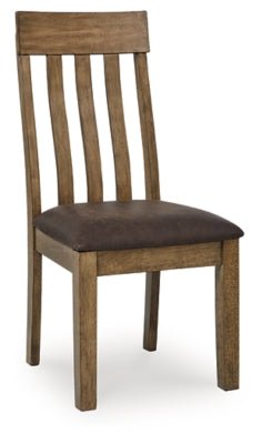 Urbinforte Dining Chair - Light Brown Chair Set modern furniture Contempo Furniture