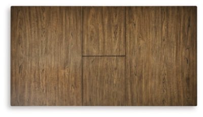 Urbinforte Dining Extension Table - Light Brown Dining Table with Extensions modern furniture Contempo Furniture