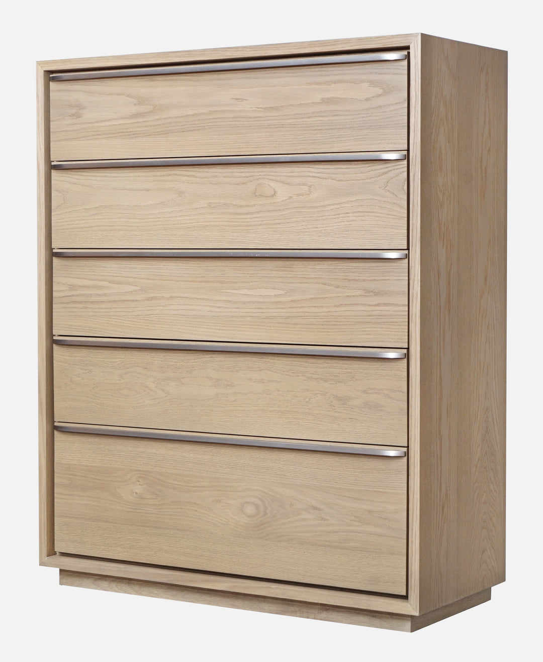 Modus Furniture Jvlh84 One Coastal Modern Five Drawer Chest In Bisque