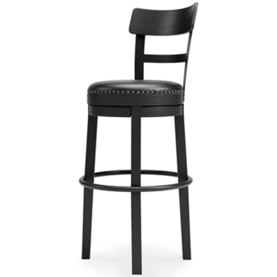Valebeck Bar Height Bar Stool - Black Bar Height (28" - 30") modern furniture Contempo Furniture