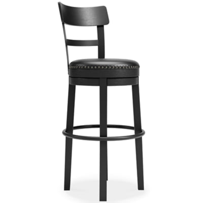Valebeck Bar Height Bar Stool - Black Bar Height (28" - 30") modern furniture Contempo Furniture