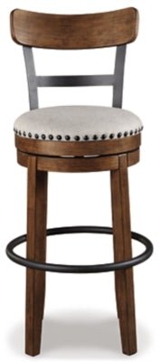 Valebeck Bar Height Bar Stool - Dark Brown Bar Height (28" - 30") modern furniture Contempo Furniture