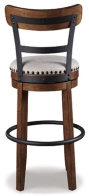 Valebeck Bar Height Bar Stool - Dark Brown Bar Height (28" - 30") modern furniture Contempo Furniture