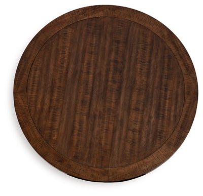 Valebeck Counter Height Dining Table - Dark Brown Counter Table modern furniture Contempo Furniture