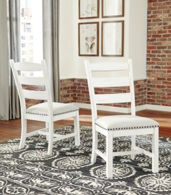 Valebeck Dining Chair - Beige Chair Set modern furniture Contempo Furniture