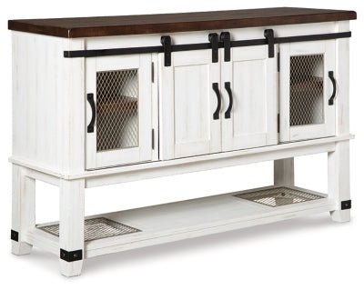 Valebeck Dining Server - Light Brown Server modern furniture Contempo Furniture