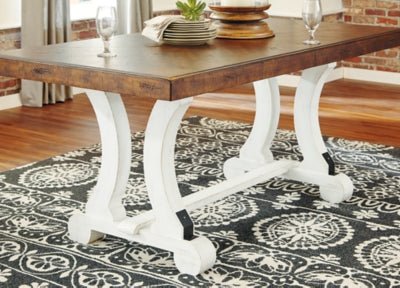 Valebeck Dining Table - Light Brown Dining Table modern furniture Contempo Furniture