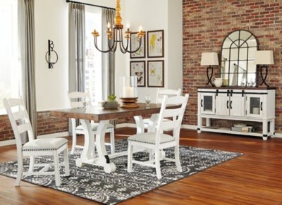 Valebeck Dining Table - Light Brown Dining Table modern furniture Contempo Furniture