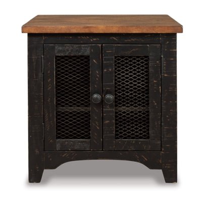 Valebeck End Table - Dark Brown End Table modern furniture Contempo Furniture