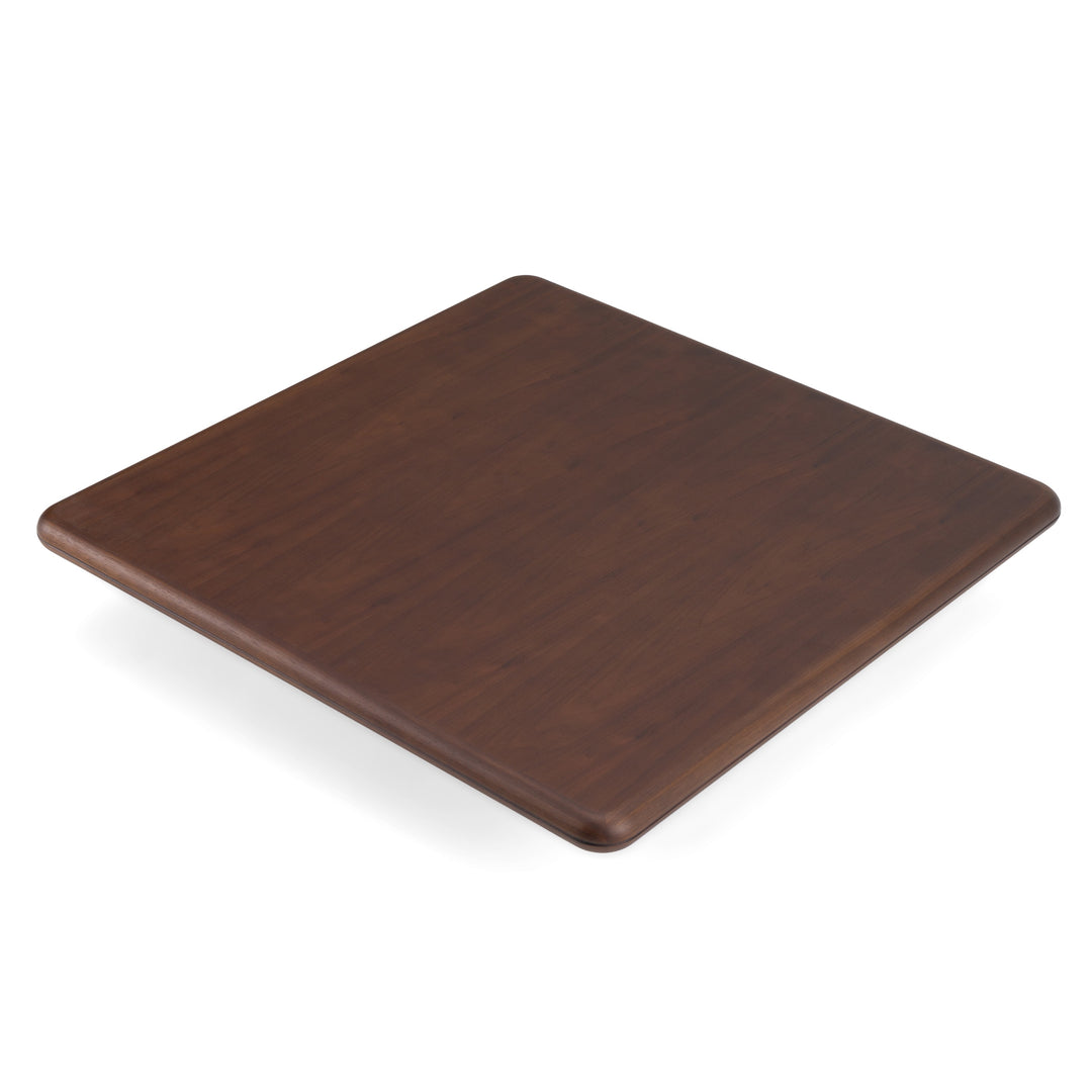 Valley - Modern Walnut + Titanium Low Coffee Table