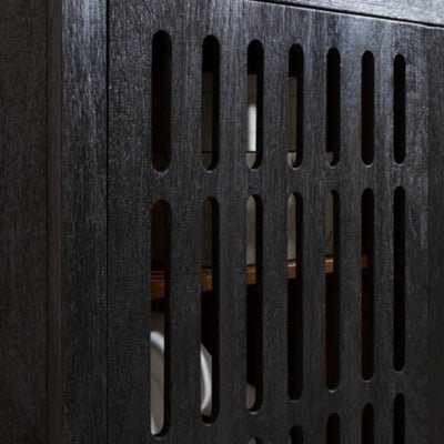 Vallisburg Accent Cabinet - Black Accent Cabinet modern furniture Contempo Furniture