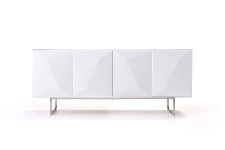 Vanguard Modern White Buffet