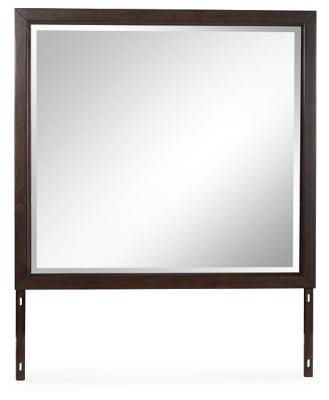 Vanmore Bedroom Mirror - Dark Brown Mirror modern furniture Contempo Furniture