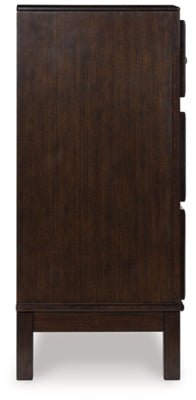Vanmore Dresser - Dark Brown Dresser modern furniture Contempo Furniture