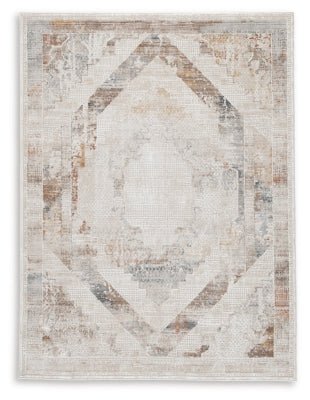 Varnwood 5' x 7' Rug - Gray Area Rug modern furniture Contempo Furniture