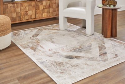 Varnwood 8' x 10' Rug - Gray Area Rug modern furniture Contempo Furniture