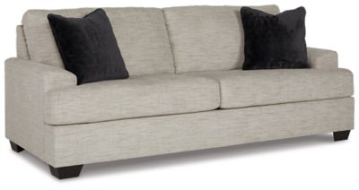 Vayda Sofa - Pearl Silver Stationary Sofa modern furniture Contempo Furniture