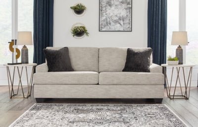 Vayda Sofa - Pearl Silver Stationary Sofa modern furniture Contempo Furniture