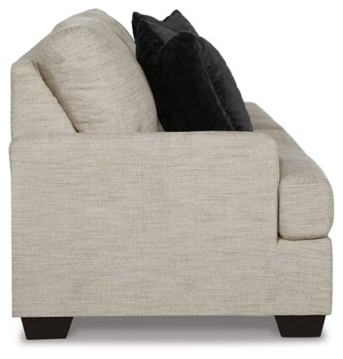 Vayda Sofa - Pearl Silver Stationary Sofa modern furniture Contempo Furniture