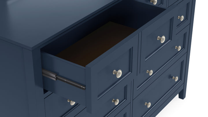 Modus Furniture Pnkx82A Grace Eight Drawer Dresser In Blueberry 2024