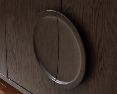 Veeda Accent Cabinet - Dark Brown Accent Cabinet modern furniture Contempo Furniture
