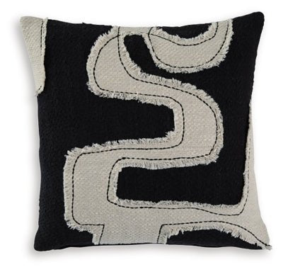 Veerbank Pillow (Set of 4) - Black Throw Pillow modern furniture Contempo Furniture