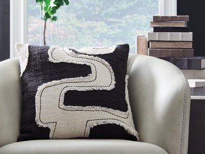 Veerbank Pillow (Set of 4) - Black Throw Pillow modern furniture Contempo Furniture