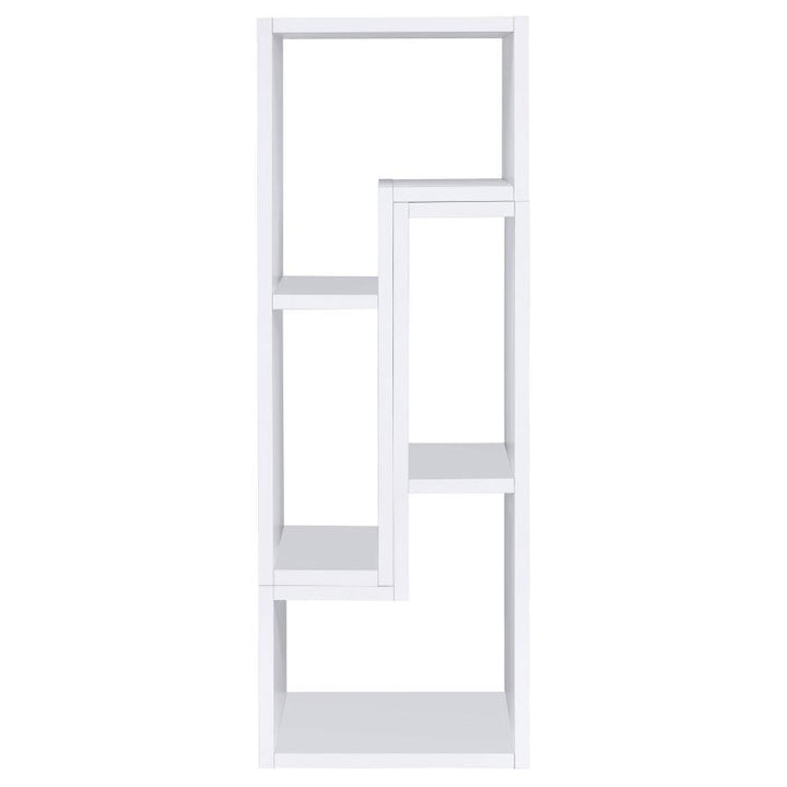 Velma - Multipurpose TV Stand And Bookshelf - White Standard Bookcase modern furniture Contempo Furniture