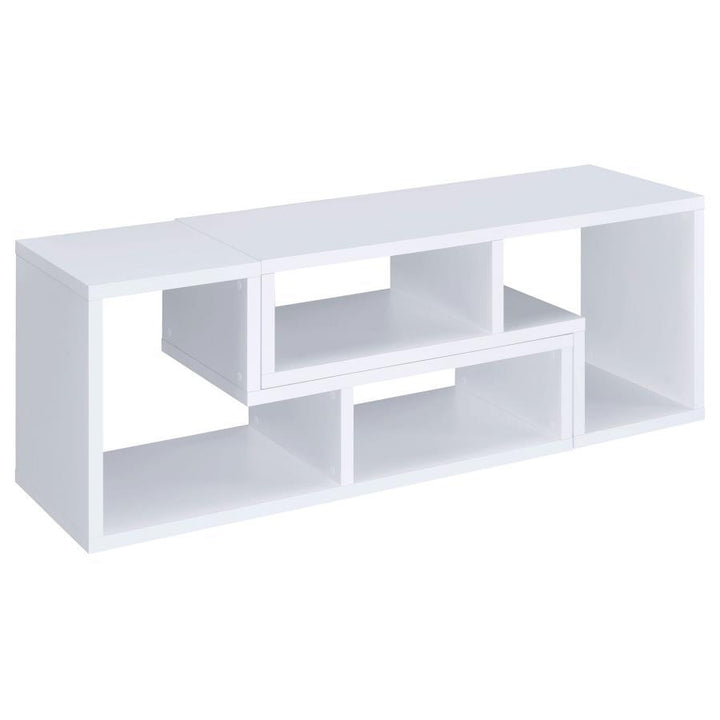 Velma - Multipurpose TV Stand And Bookshelf - White Standard Bookcase modern furniture Contempo Furniture