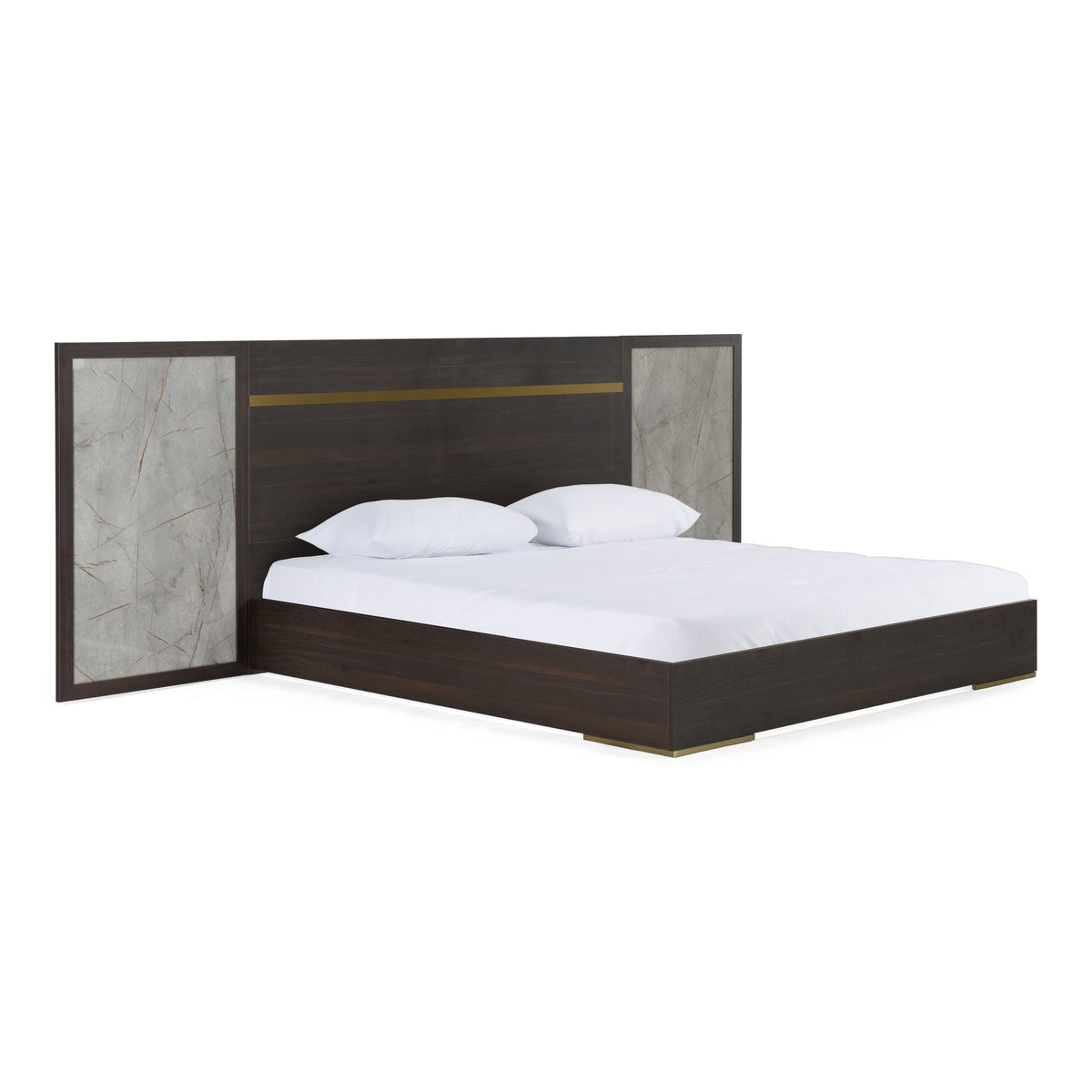 Velondra - Modern Eucalypto + Marble Bedroom Set - View 9