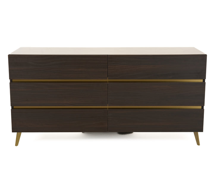 Velondra  Modern Eucalypto + Marble Dresser