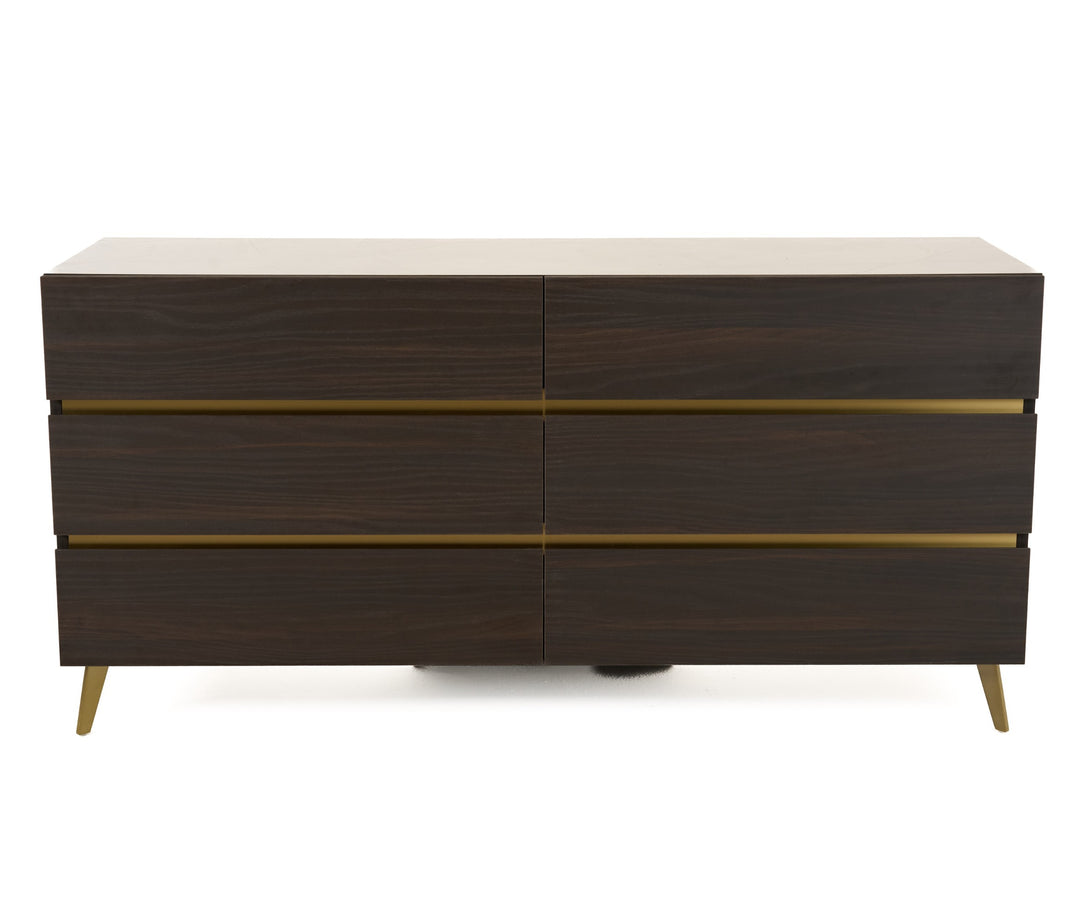Velondra - Modern Eucalypto + Marble Dresser