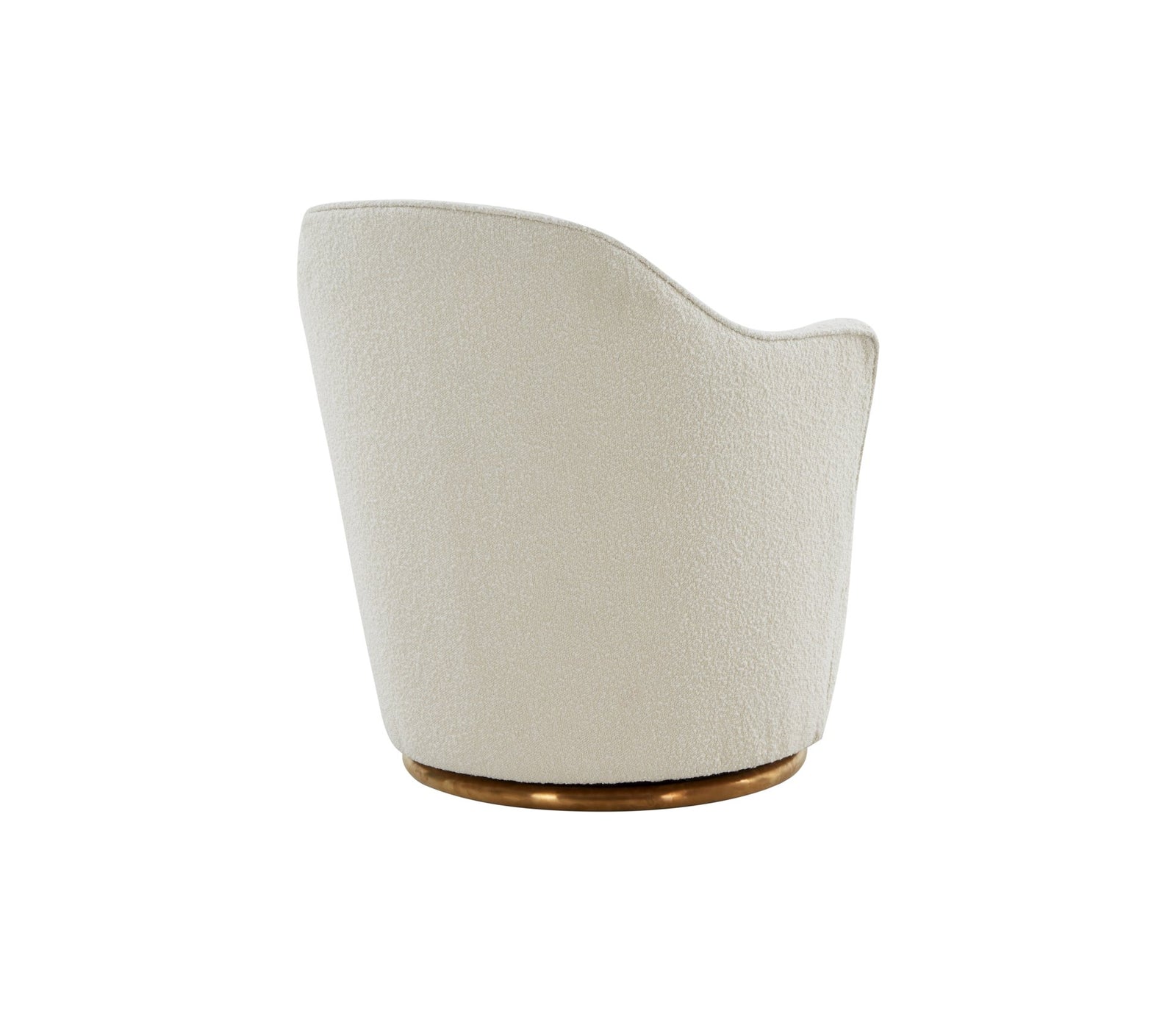 Vera - Modern Sherpa Swivel Accent Chair