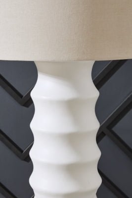 Veraleigh Floor Lamp - White Floor Lamp modern furniture Contempo Furniture