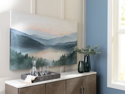 Vernmont Wall Art - Beige Canvas Art modern furniture Contempo Furniture