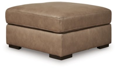 Veronella Oversized Accent Ottoman - Dark Brown Accent Ottoman modern furniture Contempo Furniture