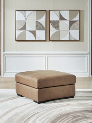 Veronella Oversized Accent Ottoman - Dark Brown Accent Ottoman modern furniture Contempo Furniture