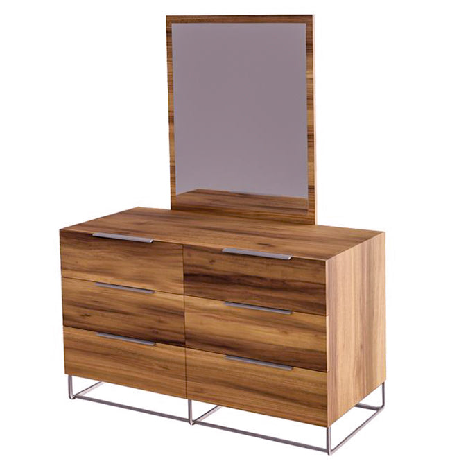 Lorenzo Italian Modern Light Oak Dresser - View 4